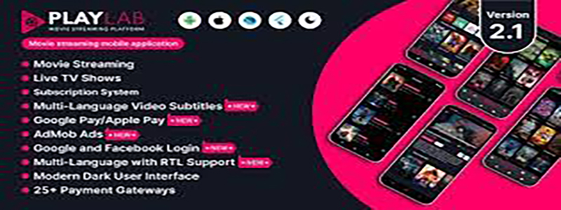 PlayLab - Cross Platform on Demand Movie Streaming Mobile Application.jpg