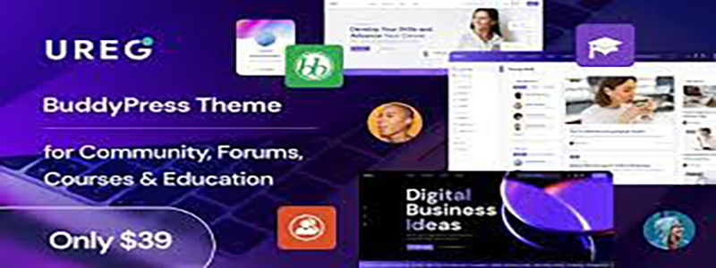 Ureg--BuddyPress-&-Community-WordPress-Theme.png