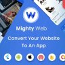 MightyWeb Flutter Webview - Convert Your Website To An App + Admin Panel