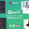 RyanCV - Resume WordPress Theme