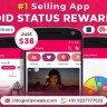 Android Status App With Reward Point (Lucky Wheel, WA Status Saver, Video, GIF, Quotes & Image)