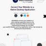 WebToDesk - Convert Your Website to a Native Desktop Application