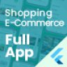 E-Commerce Mobile App with admin panel