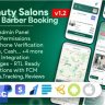 Beauty Salons, Spa, Massage, Barber Booking, Business Listing Multi-Vendor App with Admin Panel