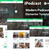 iPodcast - Modern Podcast Elementor Template Kit