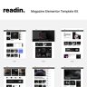 Readin - Blog & Magazine Elementor Template Kit