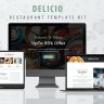 Delicio - Restaurant WordPress Template Kit