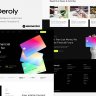 Deroly - Digital Bank & Credit Card Elementor Template Kit