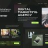 Keen - Dark Digital Marketing Agency Elementor Template Kit