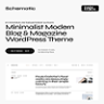 Schematic - Minimalist Blog & Magazine WordPress Theme
