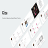 Giza - Creative Resume WordPress Theme
