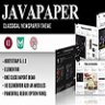 Javapaper – Classic Newspaper Theme