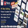 News - Flutter News App for Android & iOS with Admin Panel