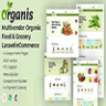 Organis - Multivendor Organic Food & Grocery Laravel eCommerce